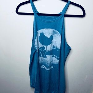 Blue Woodstock Tank